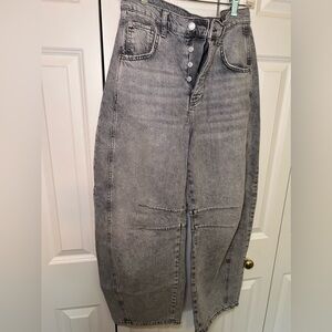 Free people barrel jeans